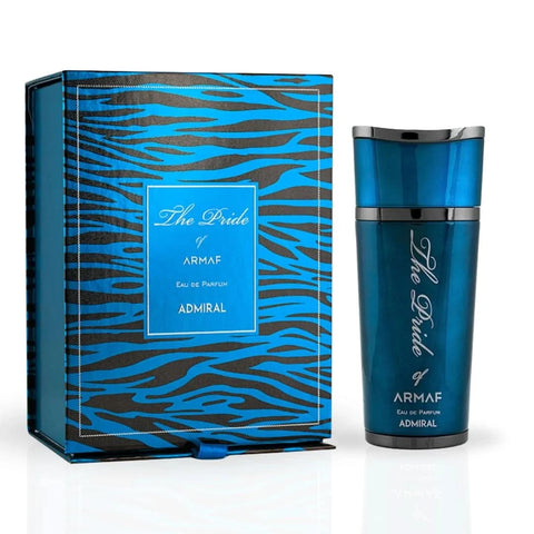 Armaf Pride of Armaf Admiral & Rose Oud Femme Eau De Parfum bundle, 100ml sprays, with elegant bottle designs and floral and woody scents.