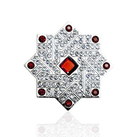 Kajal Ruby Eau de Parfum spray 100ml, showcasing the elegant bottle with a deep red liquid and stylish design.