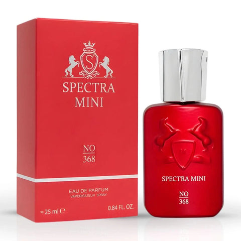 Spectra Mini No. 368 Eau De Parfum Spray 25ml bottle with sleek design, showcasing the elegant fragrance packaging.