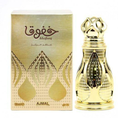 Khofooq Perfume Oil - 18 ML (0.61 oz) by Ajmal - Intense oud