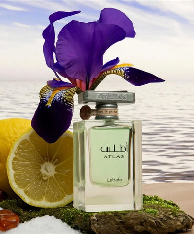 香水(ユニセックス) Lattafa ATLAS eau de parfum 55ml Atlas Eau De Parfum Spray 55ml (1.85 oz) by Lattafa (Velvet Pouch)