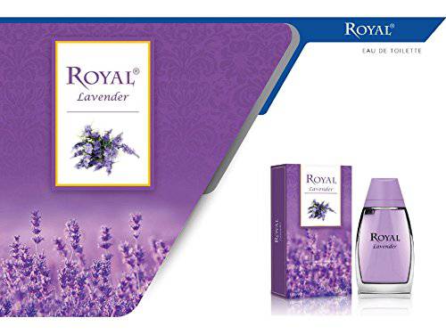 Royal Lavender (with Velvet Pouch) for Women EDT - 100 ML (3.4 oz) by Royal - Intense oud