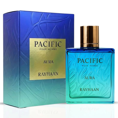 Pacific Aura & Tropical Vibe Eau de Parfum Spray 100ml (3.4 oz) By Rayhaan - Intense Oud