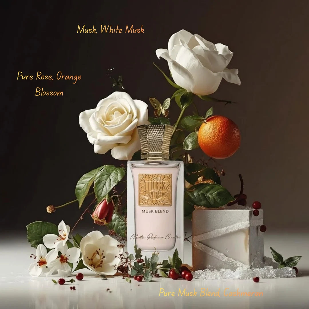 香水(女性用) c4064 Musk AI Muntakhab 100ml Musk Pure Musk Blend Eau de Parfum Spray 60ml (2 oz) by Khadlaj & Ghal