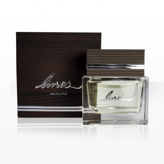 Arabian Oud Lines EDP Eau De Parfum 85ml bottle with elegant design and floral fragrance details.