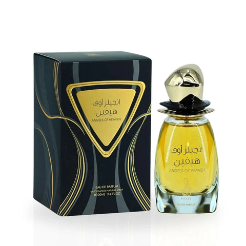 RISALA Angels Of Heaven Eau de Parfum and Body Spray bundle, 100ml perfume spray and 200ml body mist, elegant floral fragrance set