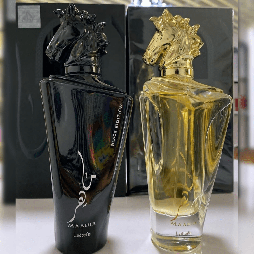 Maahir Black Edition EDP - 100ML(3.4 oz) by Lattafa - Intense oud