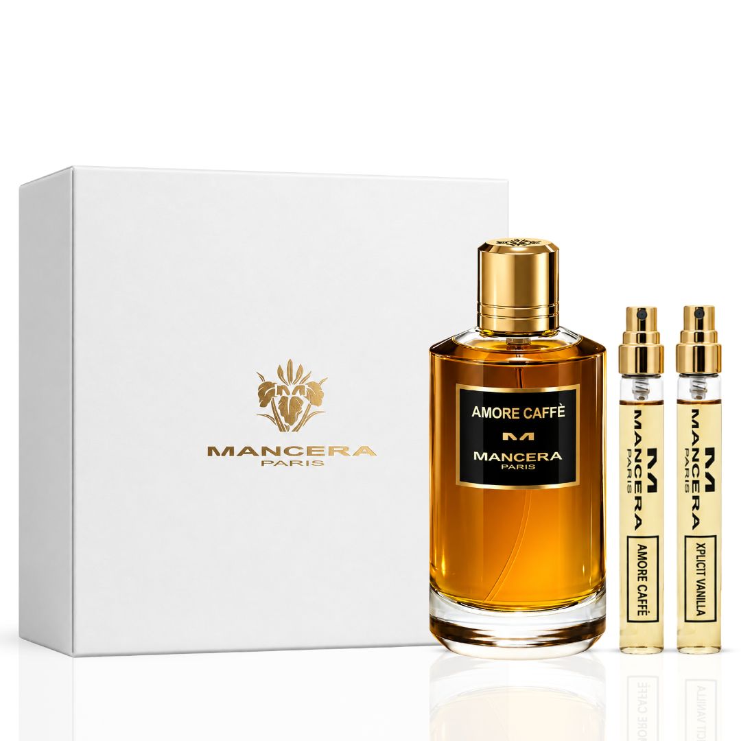 Mancera Amore Caffè gift set with Xplicit Vanilla Eau de Parfum – image 1