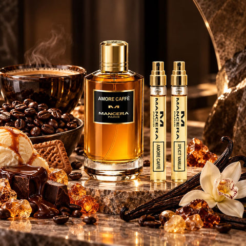 Mancera Xplicit Vanilla Eau de Parfum 8 ml with Amore Caffè gift set – image 6