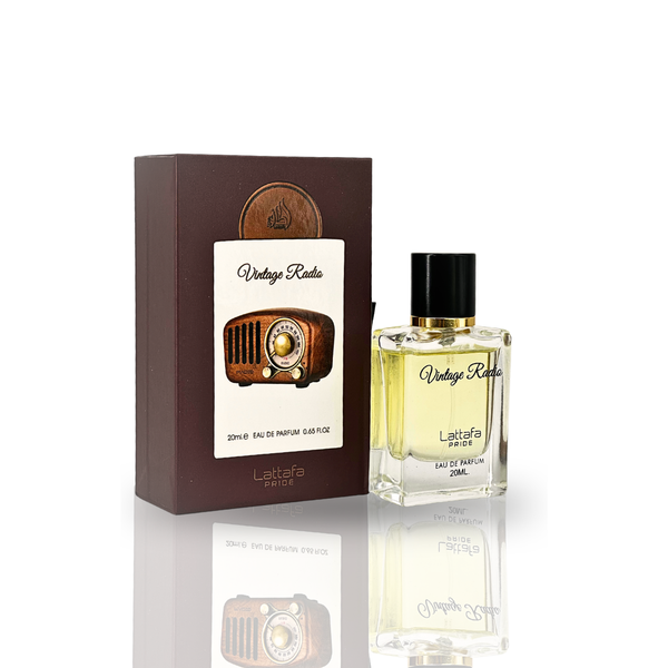 香水(ユニセックス) Lattafa Vintage Radio 100ml Lattafa Pride Vintage Radio Eau De Parfum 3.4 FL.OZ For Unisex