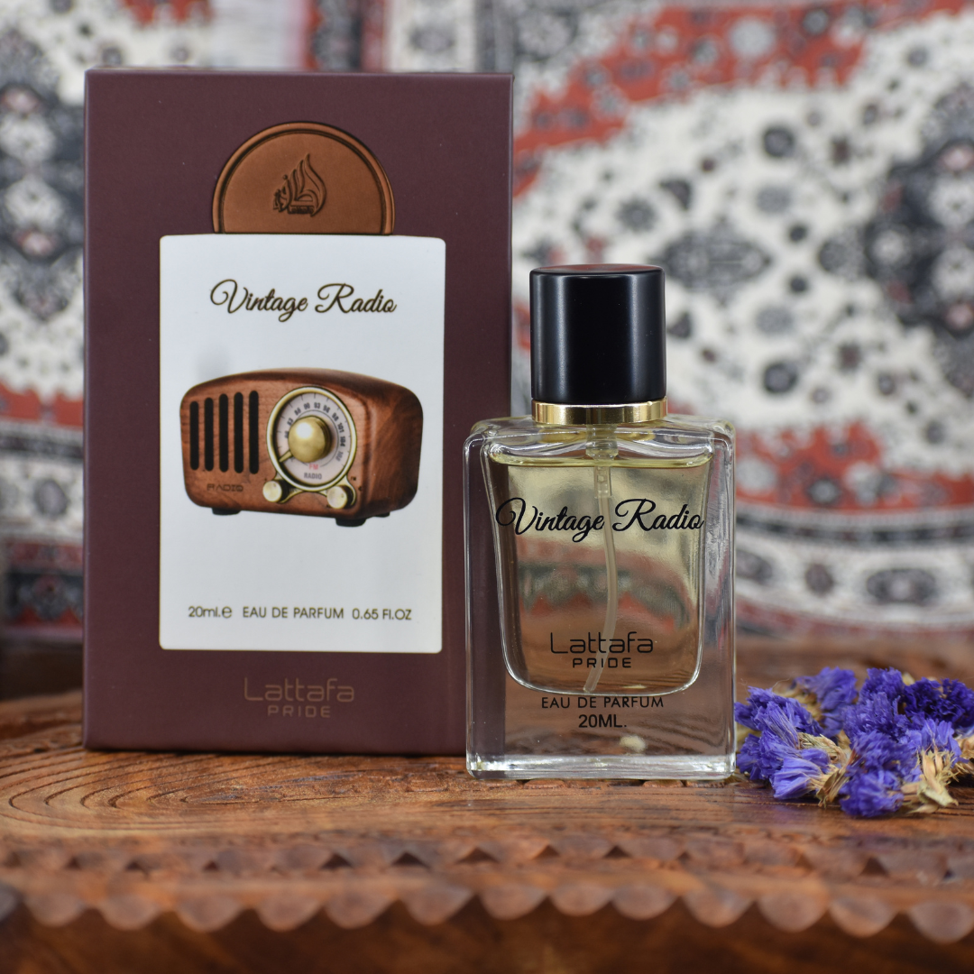 Vintage Radio EDP 20Ml (0.6oZ) By Lattafa Pride Vintage Radio EDP 20Ml (0.6oZ) By Lattafa Pride