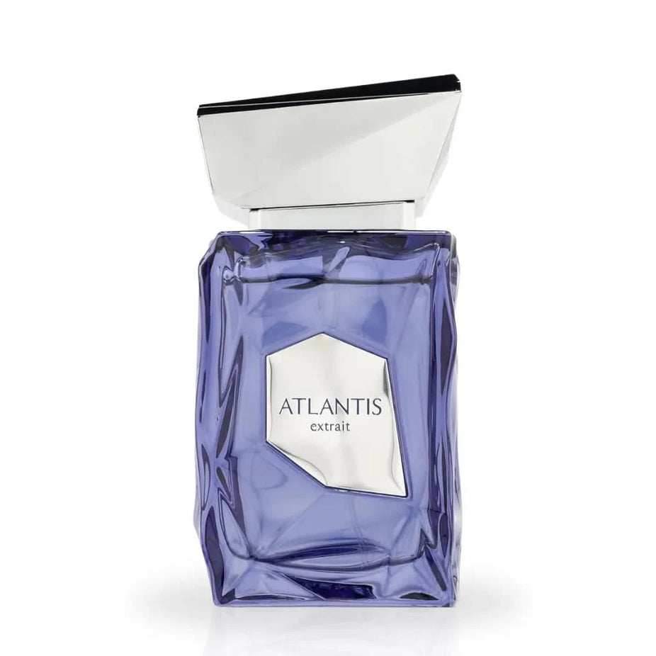 French Avenue Atlantis Extrait de Parfum Spray 100ml, elegant EDP bottle with sleek design and branding visible.