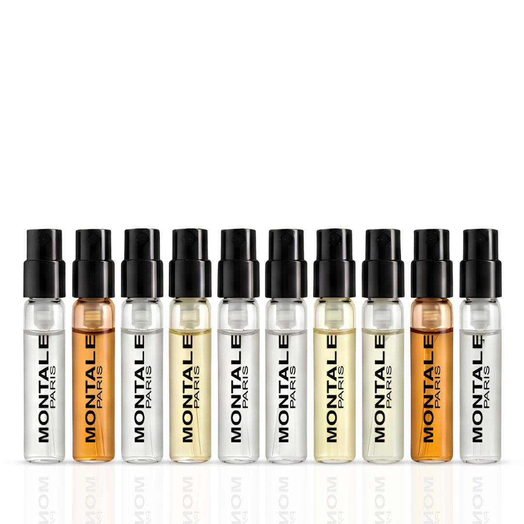 Montale Discovery Set featuring 10 mini 2ml Eau de Parfum sprays in a collection by Montale.