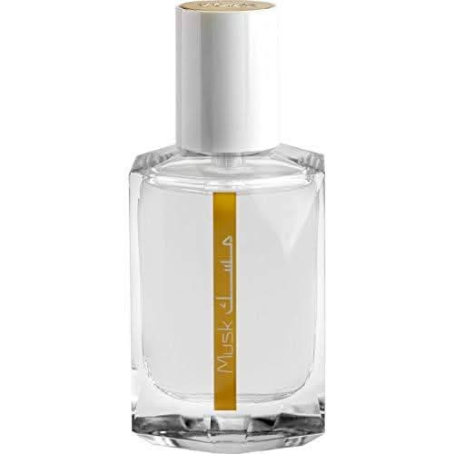 Rasasi Musk Naqaya EDP 50ml bottle with elegant packaging and a sleek design, highlighting the luxurious Eau De Parfum.