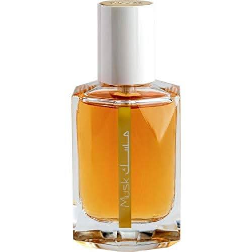 Rasasi Musk Sharqi Eau De Parfum 50ml bottle, featuring elegant packaging and a sleek design.