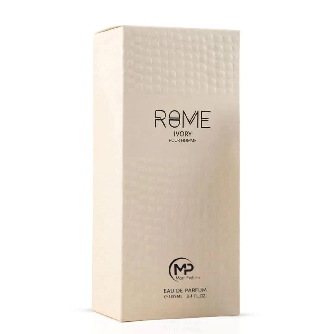 Rome Ivory Pour Homme Eau De Parfum Spray 100ml (3.4 oz) By Mast Perfume - Intense Oud