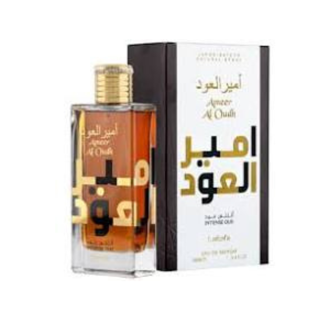 Ana Abiyedh Rouge EDP - 60ML (2.0 oz) by Lattafa , Ameer Al Oudh - Intense Oud EDP 100ML (34oz) By Lattafa - Intense Oud