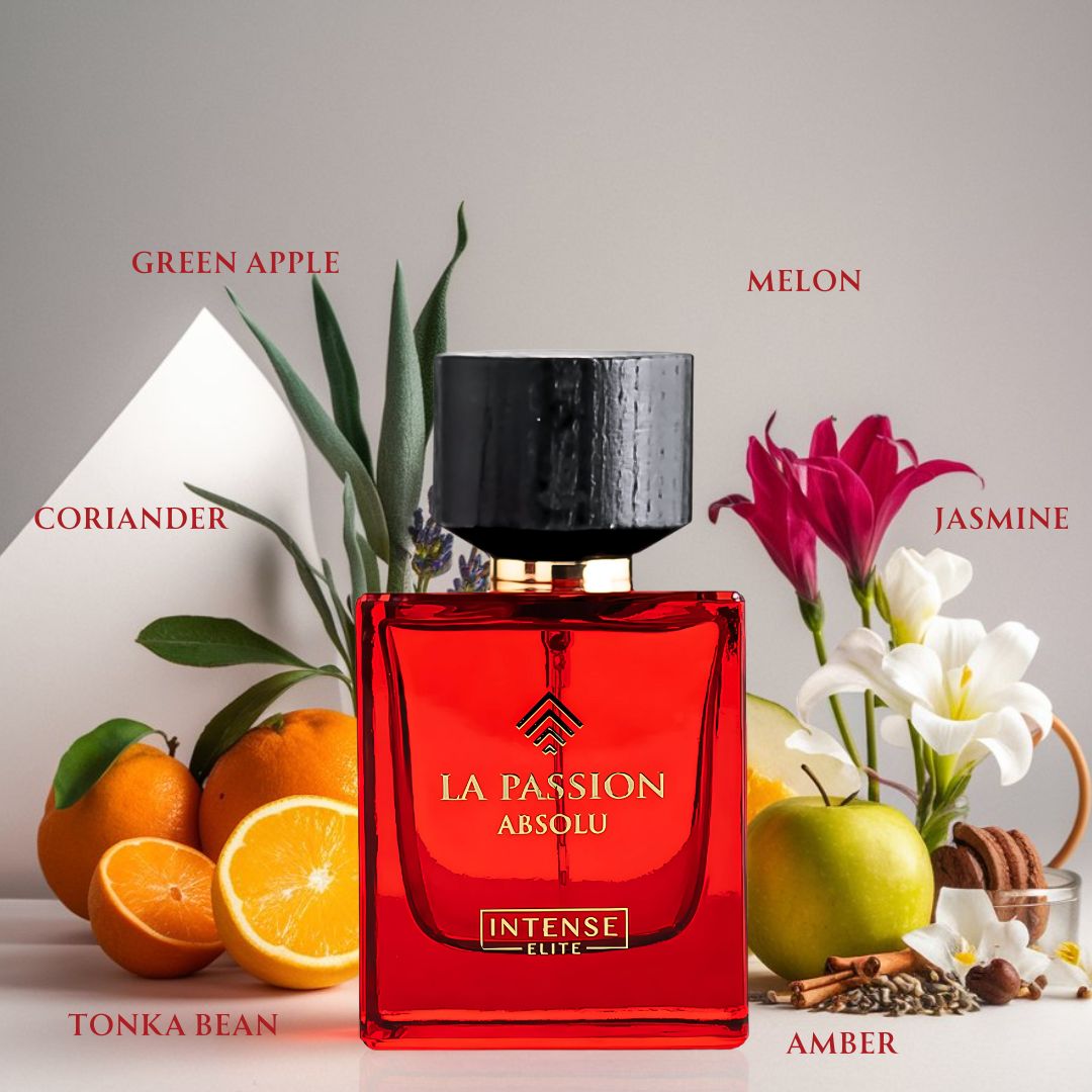 La Passion Absolu for Women EDP - Eau De Parfum 100 ML (3.4 Oz) By Intense Elite - Intense Oud