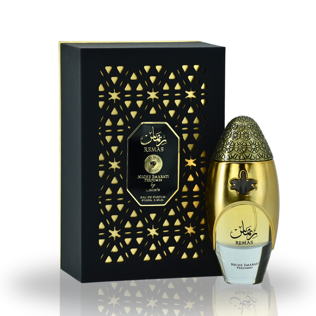 Remas EDP-100ML(3.4Oz) Niche Emarati Perfumes By Lattafa - Intense Oud