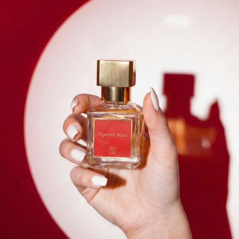 Spectra Mini No. 116 Eau De Parfum spray 25ml bottle, small portable fragrance with elegant packaging.