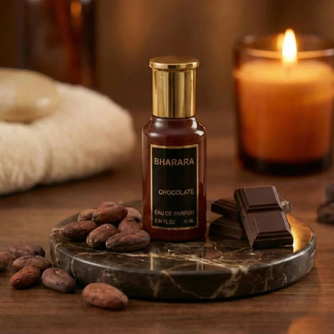 Bharara Onyx 5-piece fragrance gift set featuring elegant bottles with black and gold accents by BHARARA.