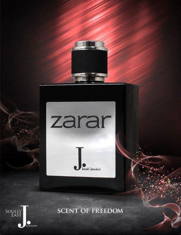 Junaid Jamshed Zarar Men Eau De Parfum 100ML bottle with sleek design and elegant packaging.
