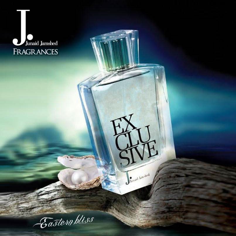 Junaid Jamshed men's 100ml Eau De Parfum bottle, sleek design, showcasing the Junaid Jamshed EDP fragrance for men