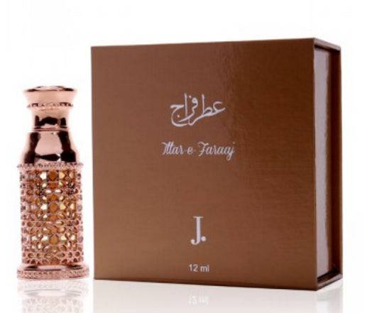 Attar E Faraj for Men Perfume Oil - 12 ML (0.4 oz) by Junaid Jamshed - Intense oud
