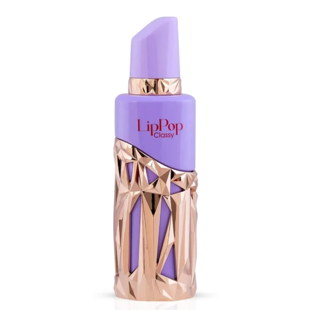 Elite Risala Bubbliz Lippop Classy Eau De Parfum spray in 100ml bottle, featuring elegant packaging and floral fragrance design.