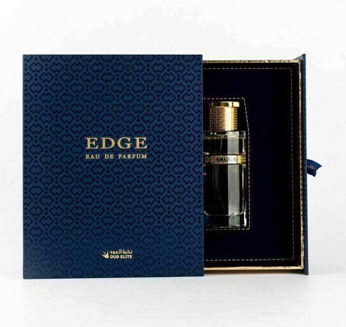 Edge Gold perfume by Oud Elite EDP 100 ml – bottle with gold accents