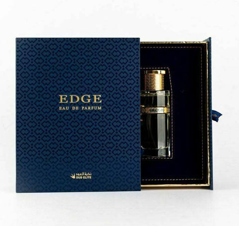 Edge Gold perfume by Oud Elite EDP 100 ml – bottle with gold accents