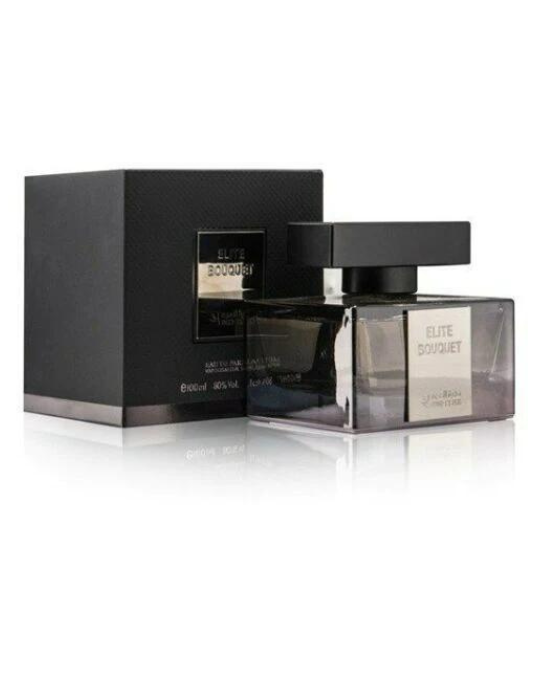 Elite Bouquet Oud EDP for Women by Oud Elite, 100mL bottle, featuring elegant gold packaging and floral oud fragrance.