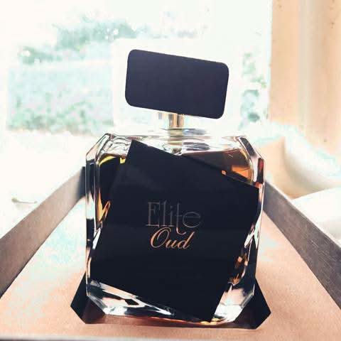 Elite Blend Oud EDP by Oud Elite, 100mL bottle with packaging, showcasing luxurious fragrance and elegant design.