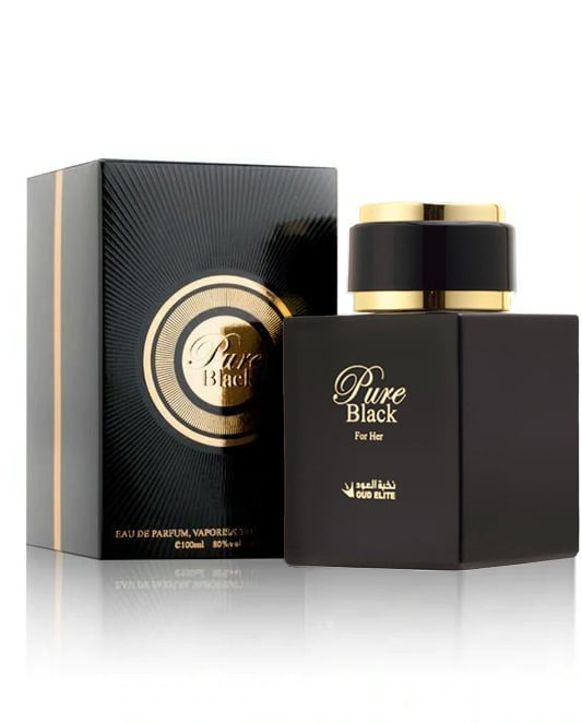 Pure Black For Her EDP 100ML (3.4Oz) By Oud Elite Intense Oud