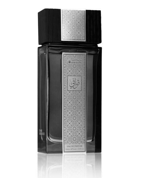Oud Elite Quwafi Black Eau de Parfum 100 ml – black bottle front