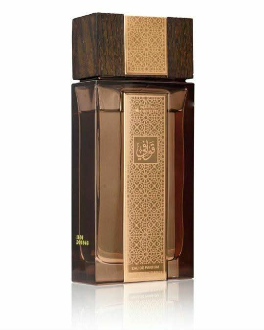 Oud Elite Quwafi Brown perfume 100 ml – bottle in warm brown tones