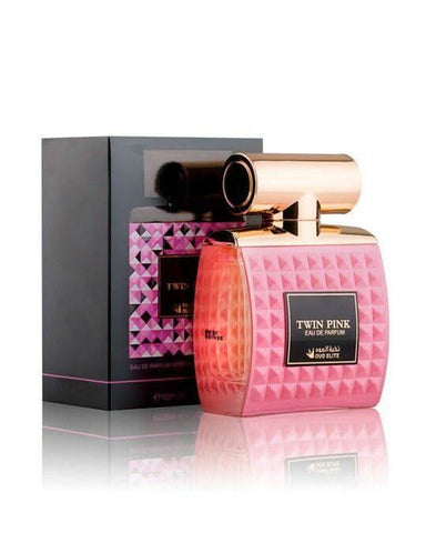 Oud Elite Twin Pink Eau de Parfum 100 ml – pink bottle