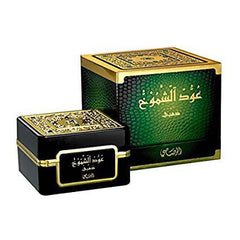 Bakhoor Oudh Al Shomoukh Gold-35gm by Rasasi - Intense oud