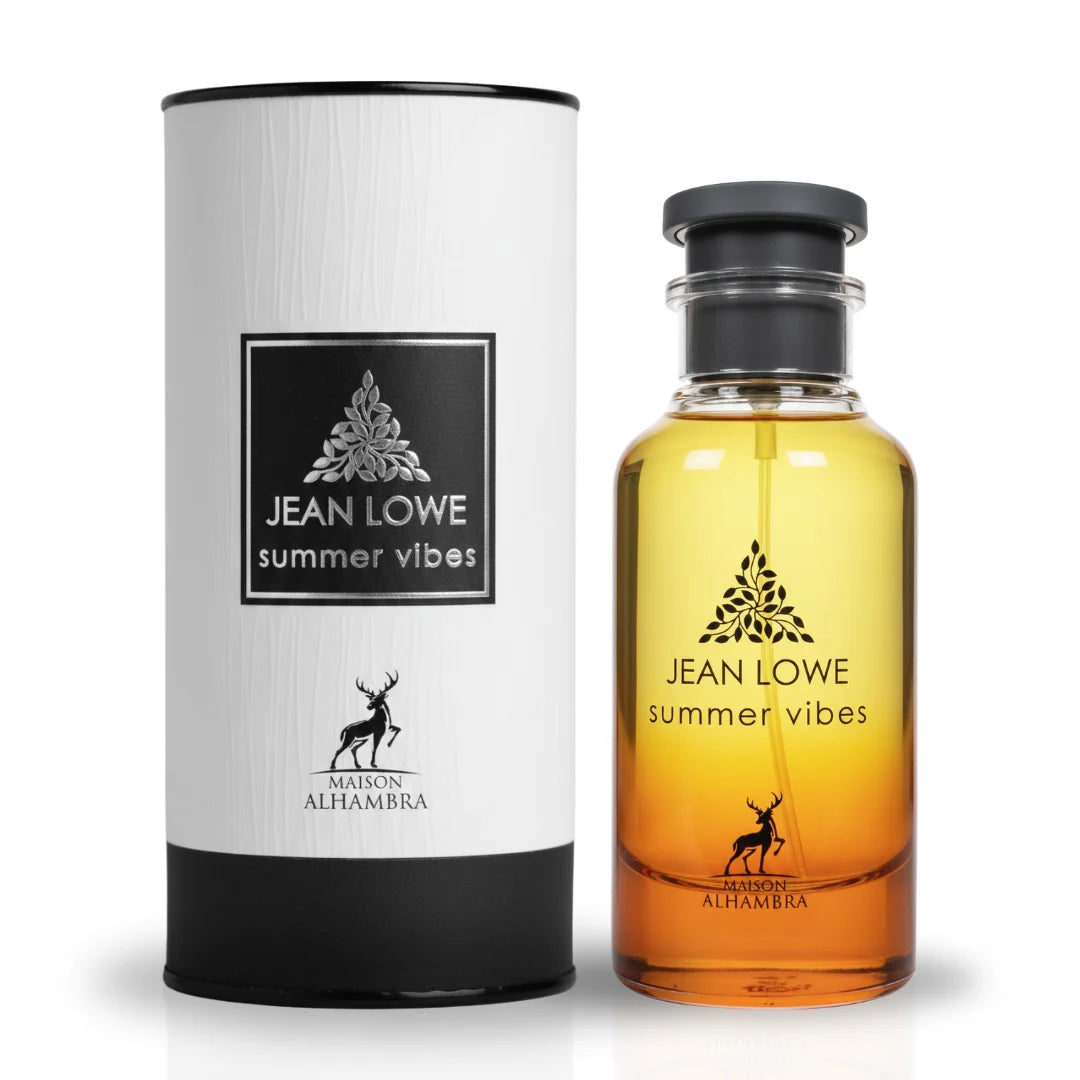 Jean Lowe Summer Vibes Eau de Parfum Spray 100ml (3.4 oz) by Maison Alhambra - Intense Oud
