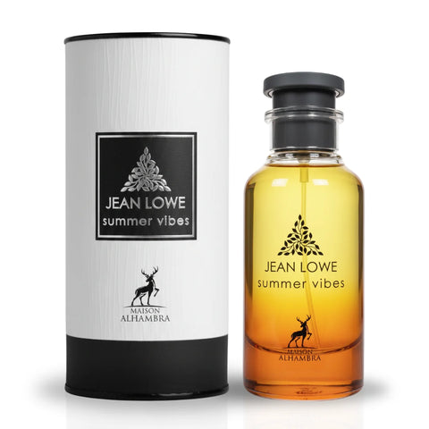 Jean Lowe Summer Vibes Eau de Parfum Spray 100ml (3.4 oz) by Maison Alhambra - Intense Oud