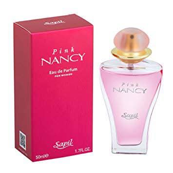 Nancy Perfumo Nancy Pink for Women EDP - 50 ML (1.69 oz) by Sapil (BOTTLE WITH VELVE