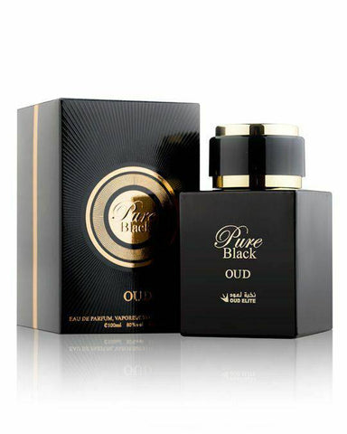Pure Black Oud for Men EDP - 100 ML (3.4 oz) by Oud Elite - Intense oud