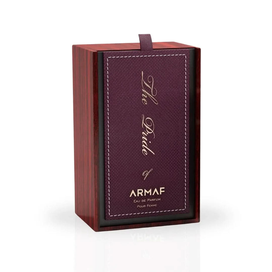 Armaf Pride of Armaf Pour Femme Eau de Parfum spray 100ml, elegant bottle with floral and fruity notes visible