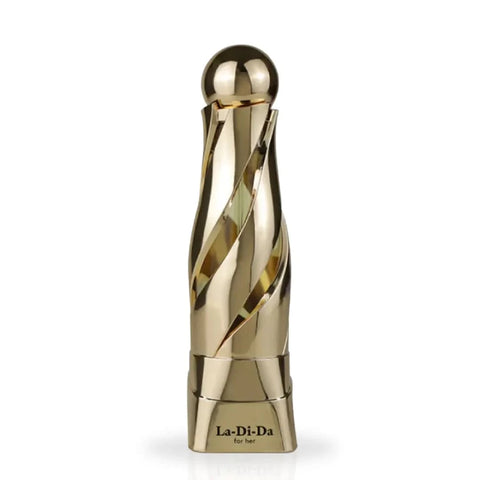 Arabiyat Prestige La-Di-Da Eau de Parfum spray 100ml bottle, elegant fragrance with floral and woody notes, by Arabiyat.