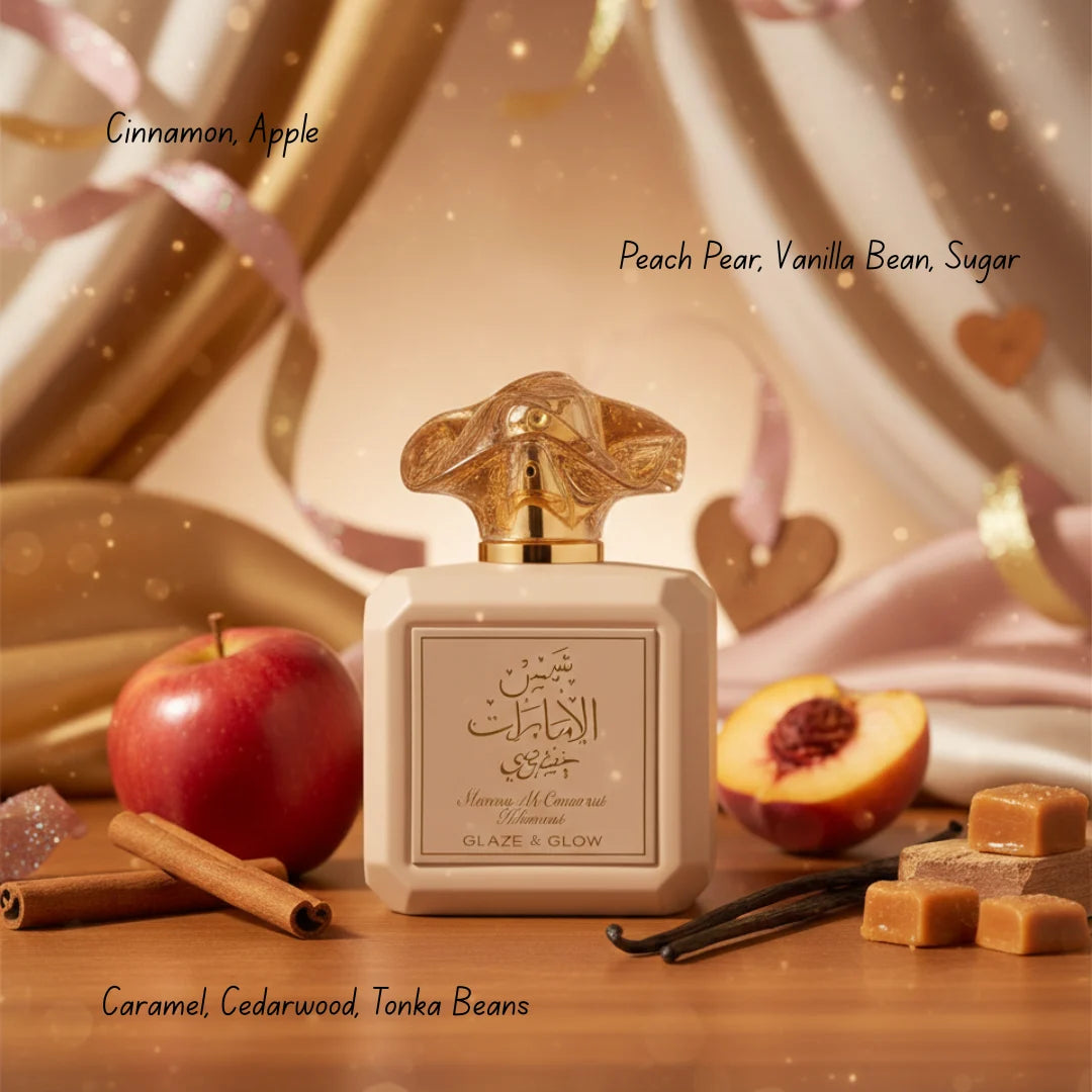Shams Al Emarat Khususi Glaze & Glow Eau de Parfum Spray 100ml (3.4 oz) by Ard Al Zaafaran - Intense Oud