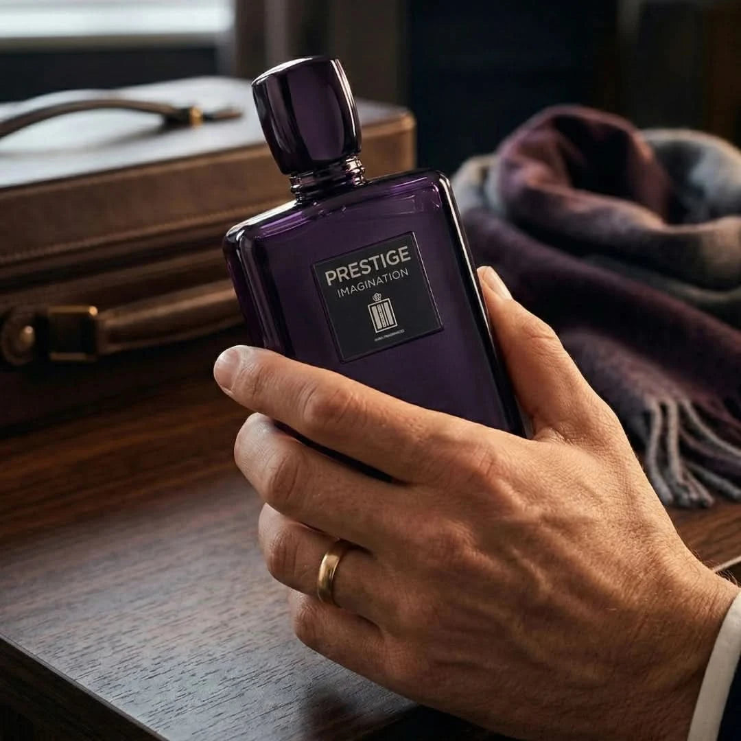 Aura Fragrances Prestige Imagination Eau De Parfum spray 100ml with elegant bottle and fragrance design