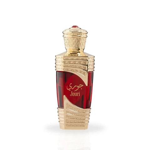 Hamidi Jouri Perfume Oil, 20ml concentrated perfume oil bottle with elegant packaging.