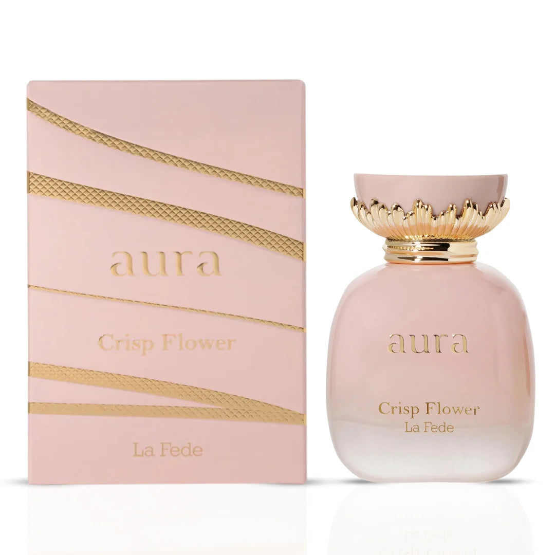 AURA CRISP FLOWER LA FEDE EDP-100ML (3.4oZ) BY KHADLAJ - Intense Oud