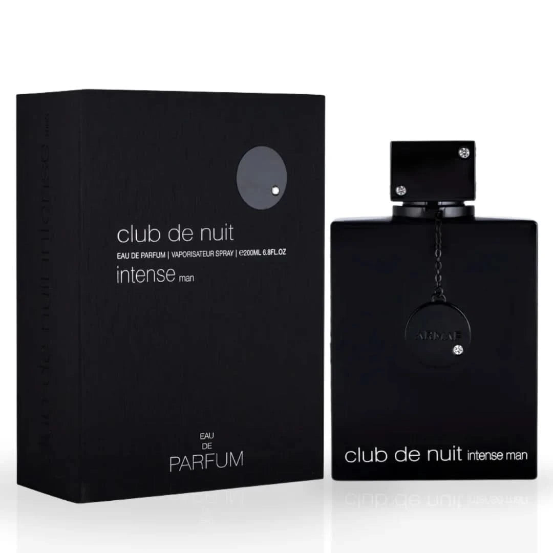 Armaf Club De Nuit Intense Man and Iconic Eau de Parfum Spray bundle, 200ML, featuring sleek fragrance bottles.