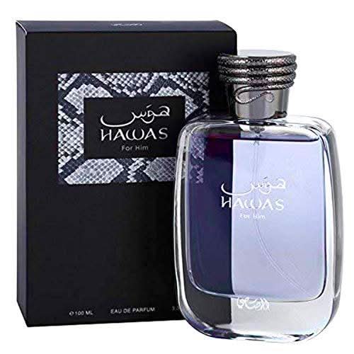 Rasasi Hawas for Men Eau de Parfum Spray 100ml bottle front view